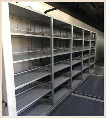 齊河憑證移動密集架服務 檔案管理智能化升級，賦能企業高效運營